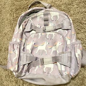 PotteryBarn Kids Mini Backpack Lavender Unicorn